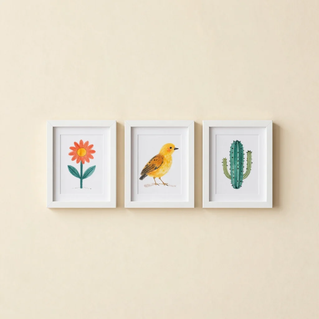 Kit Quadros Educativos Primavera